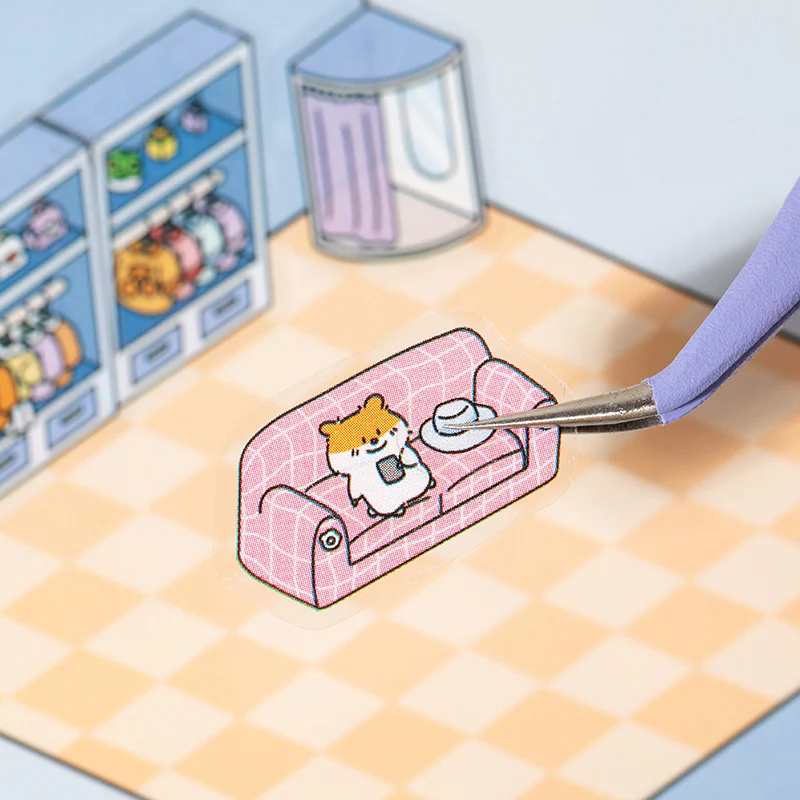 Um momento de calma criativa